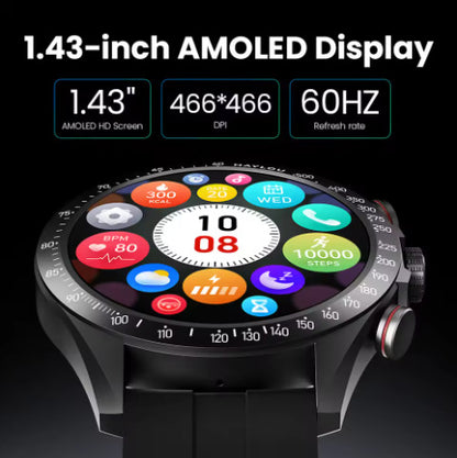Smartwatch con cinturino silicone