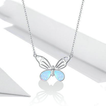 Collana farfalla argento metamorfosi