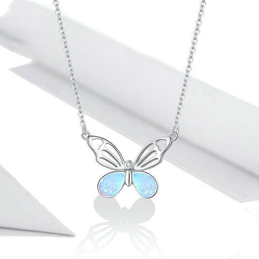 Collana farfalla argento metamorfosi