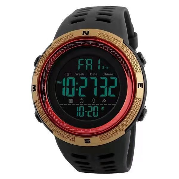 Orologio sportivo quadrante grande luminoso