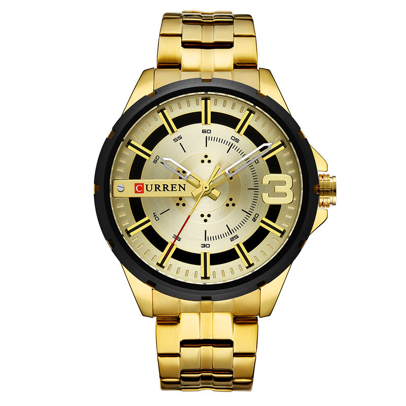 Orologio uomo acciaio casual business