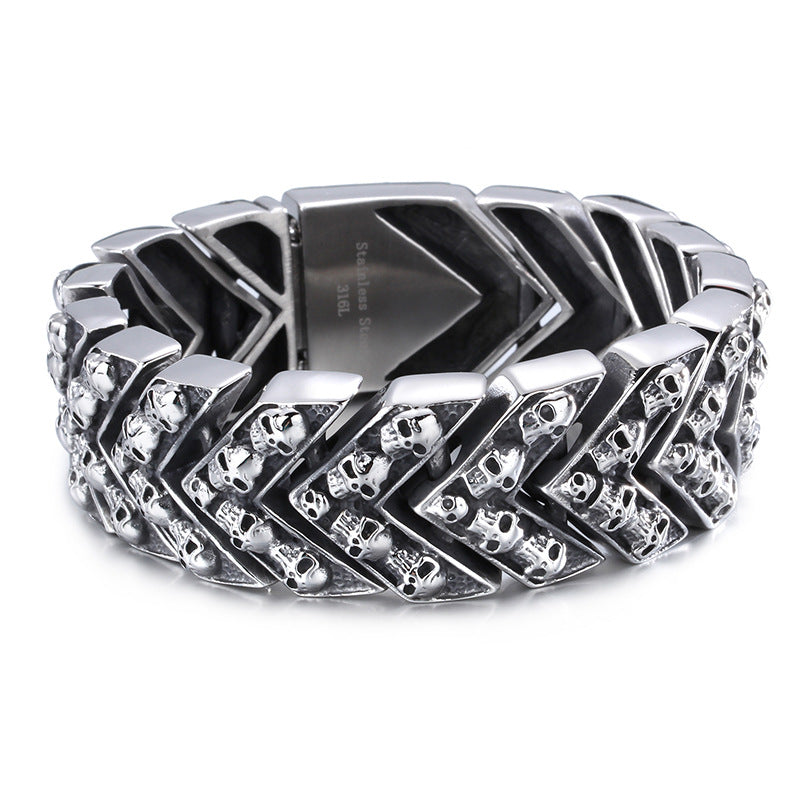 Bracciale teschio creativo