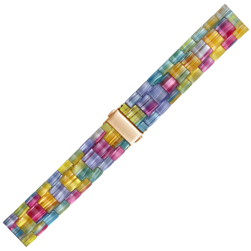 Braccialetto Resina Arcobaleno