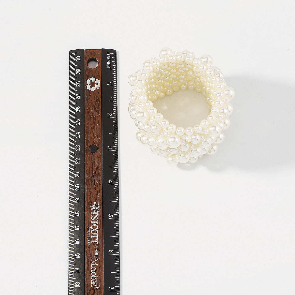 Bracciale geometrico con perline retro