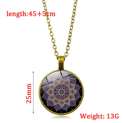 Collana Mandala Pietra