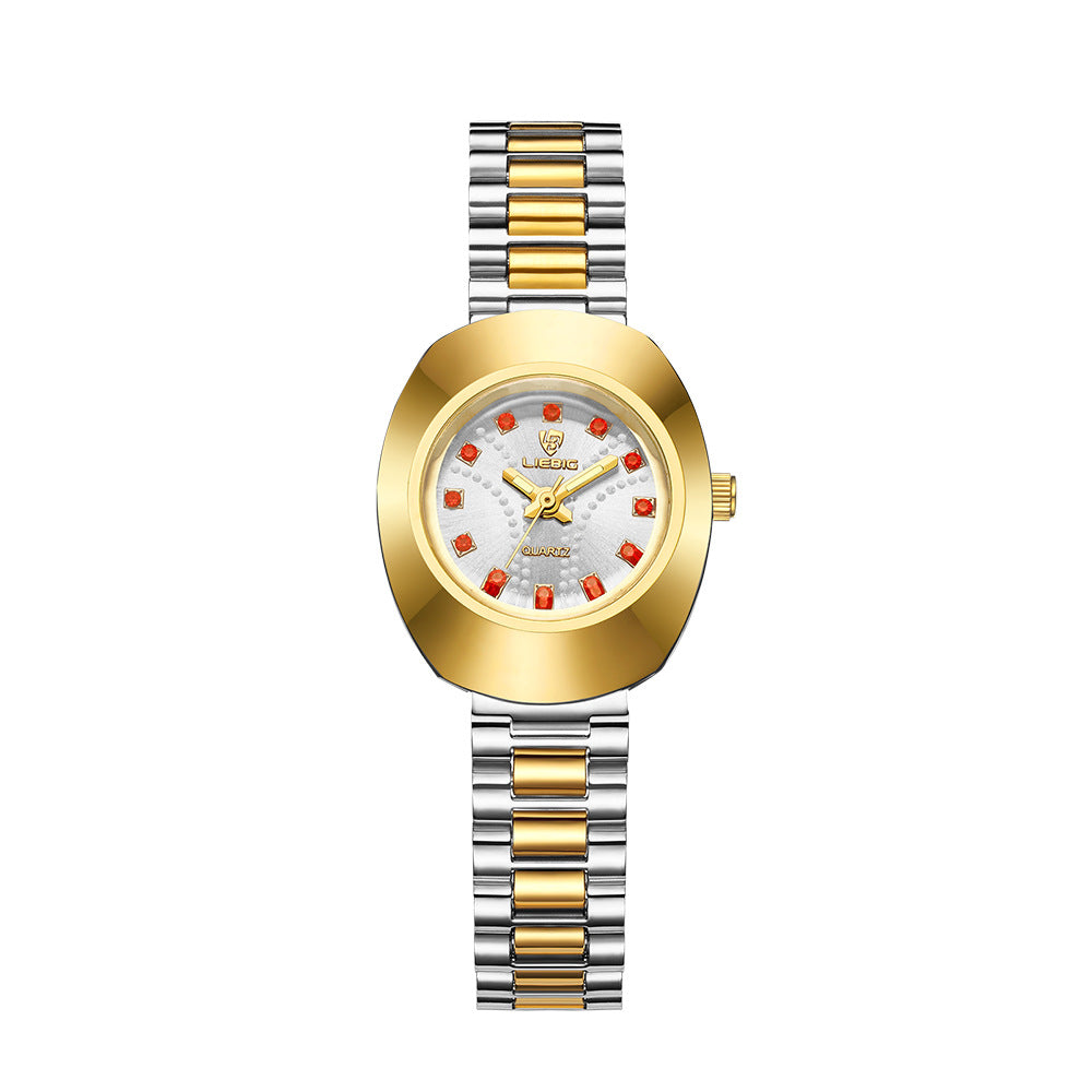 Orologio impermeabile oro