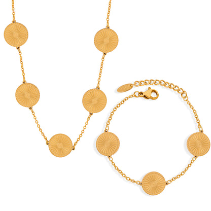 Set bracciale e collana