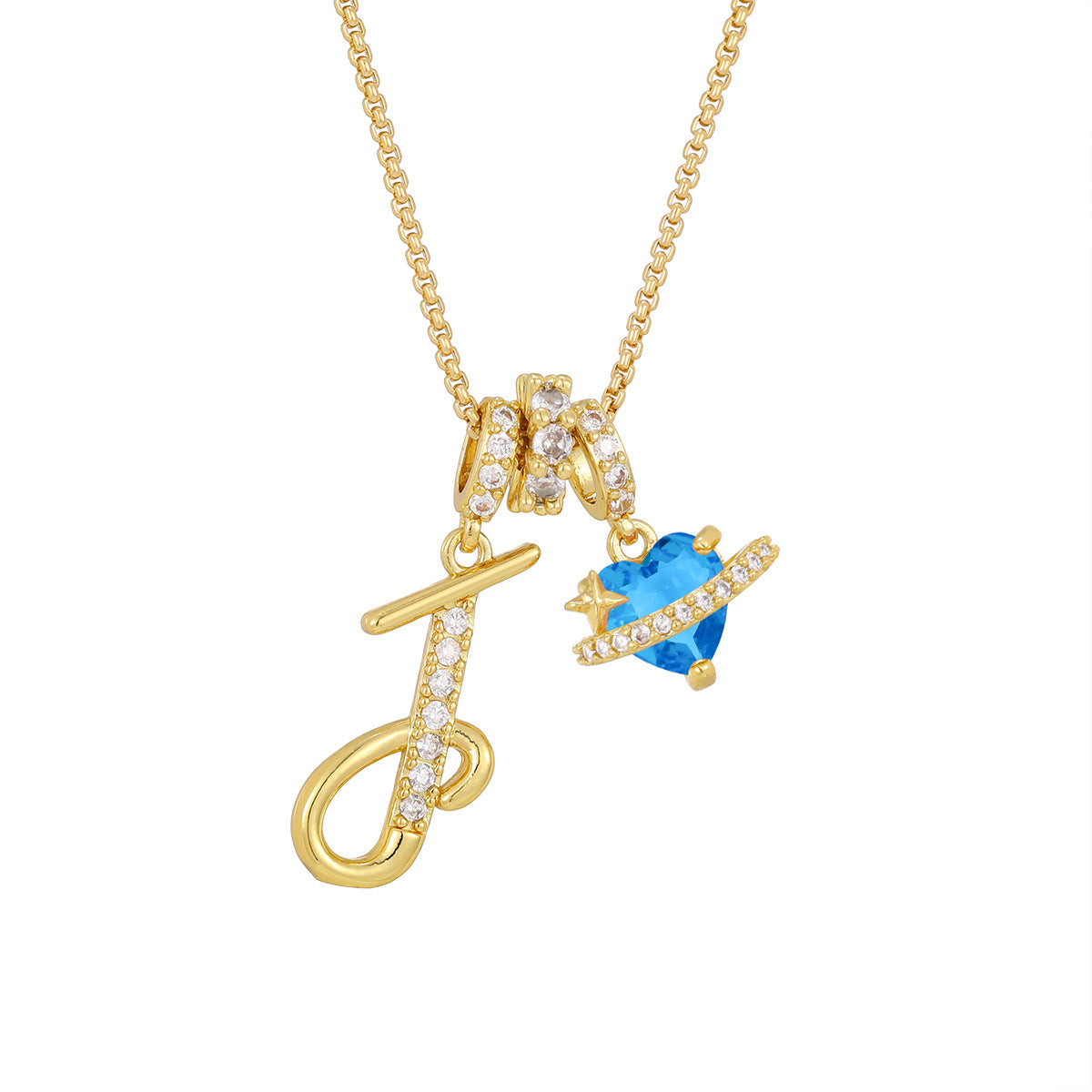 Collana lettere alfabeto da bambina