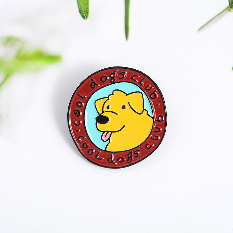 Spilla anatroccolo giallo