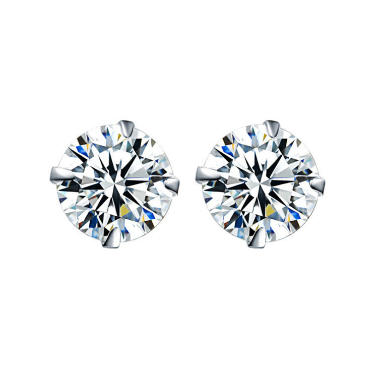 Orecchini sfera zircone