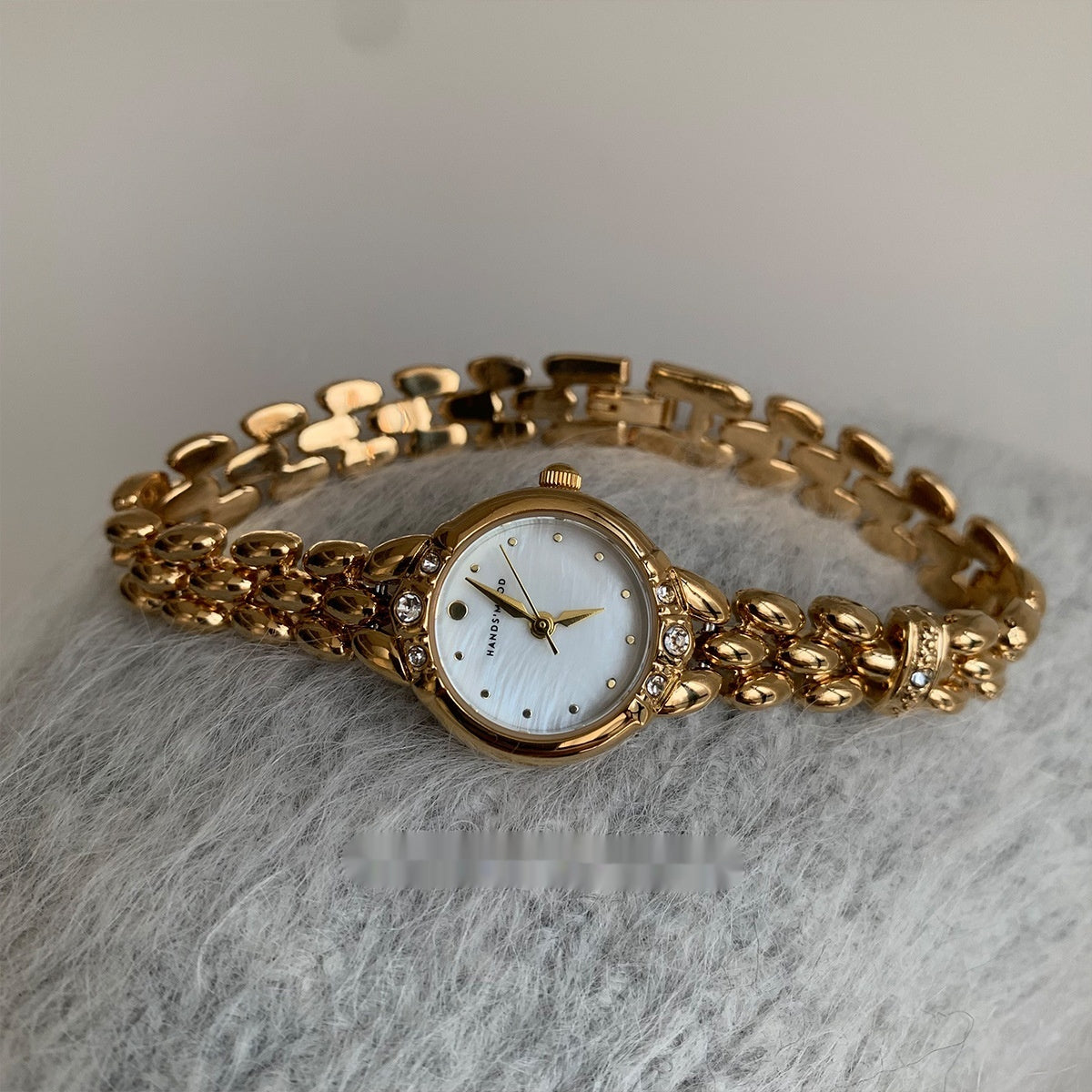 Orologio quarzo retrò strass