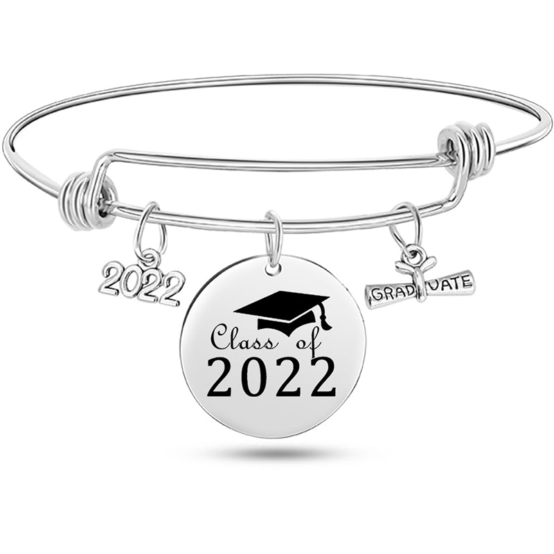 Braccialetto charm diploma regolabile