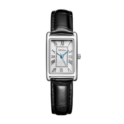 Orologio da donna quadrato acciaio