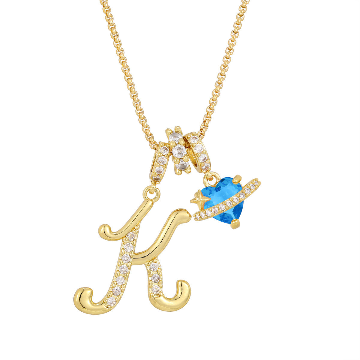 Collana lettere alfabeto da bambina