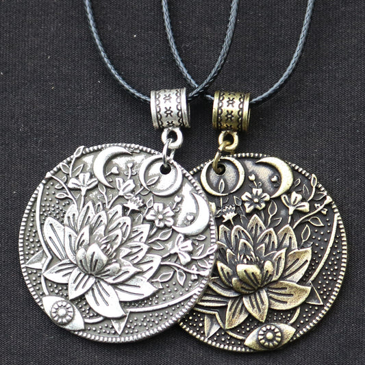 Collana mandala luna