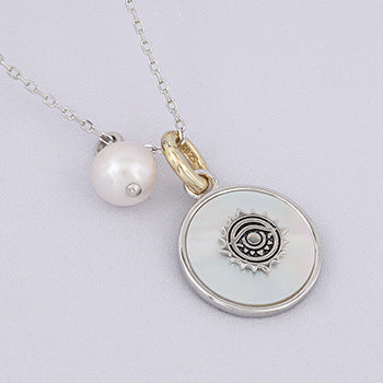 Collana perla barocca argento 925