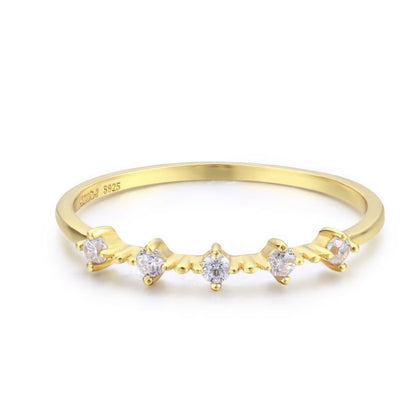 Anello ametista set fiori