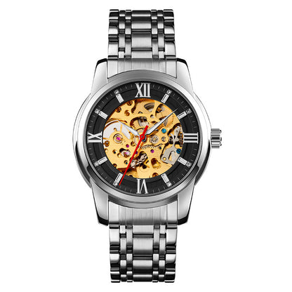 Orologio uomo automatico pelle