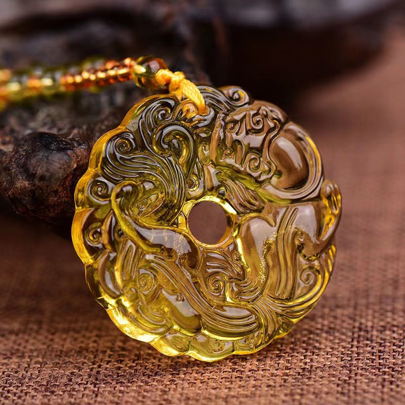 Collana Verde Buona Fortuna