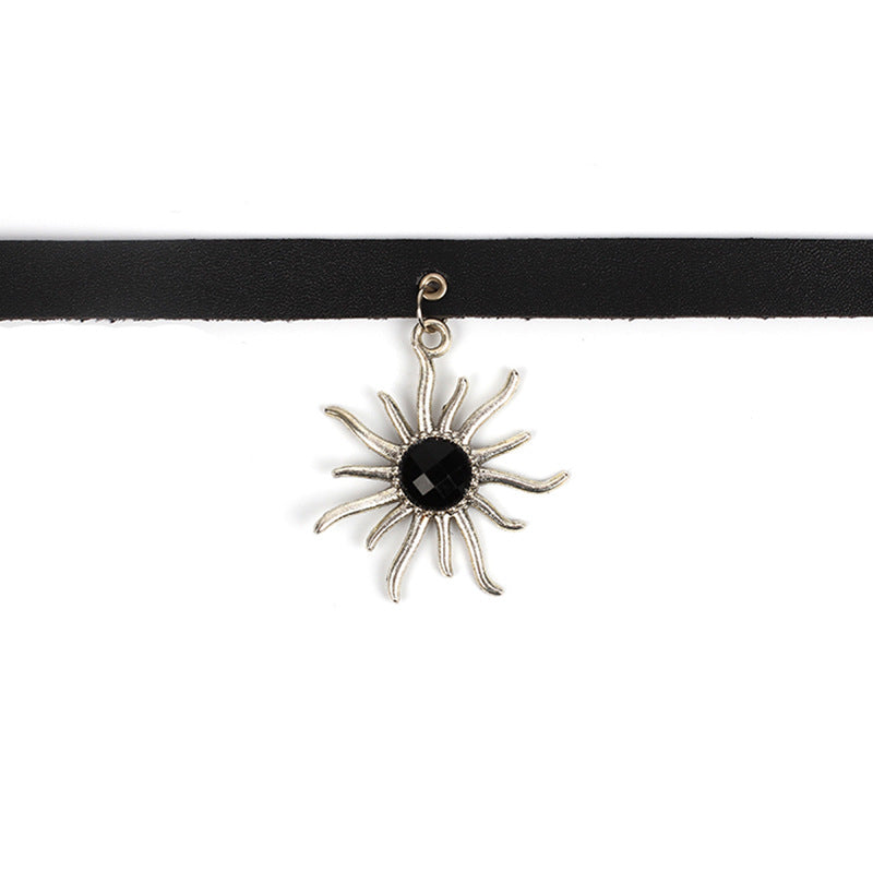 Collana Pelle Geometrica