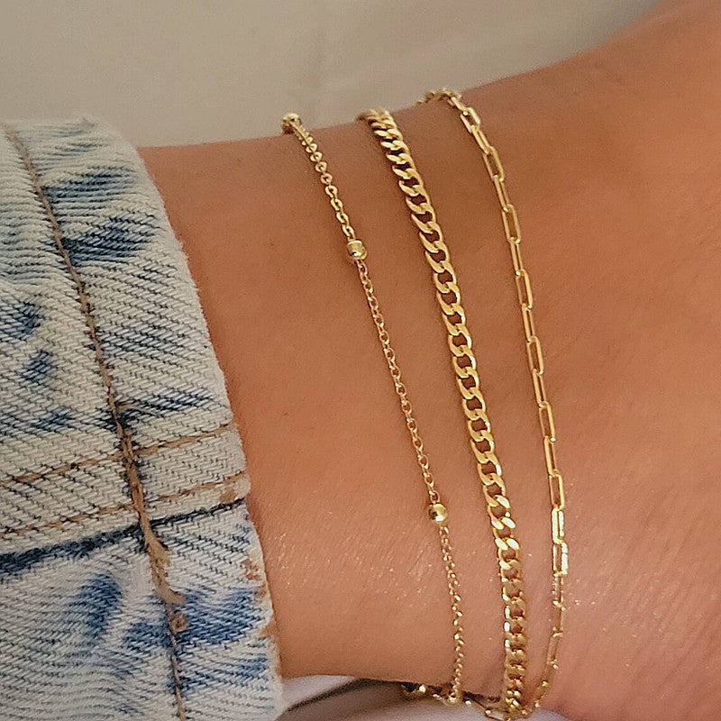 Cavigliera multistrato da donna