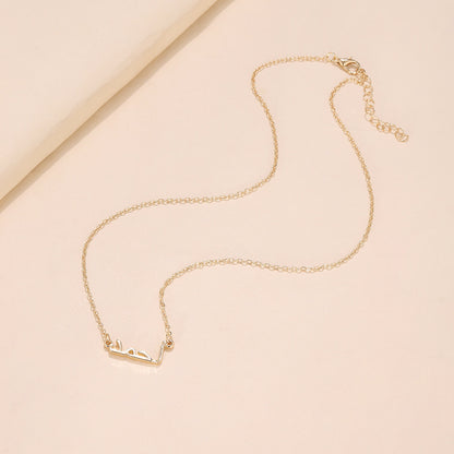 Collana con lettera araba