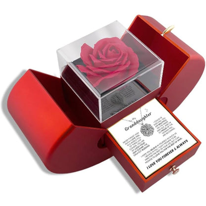 Collana Cuore Quadrifoglio Zircone