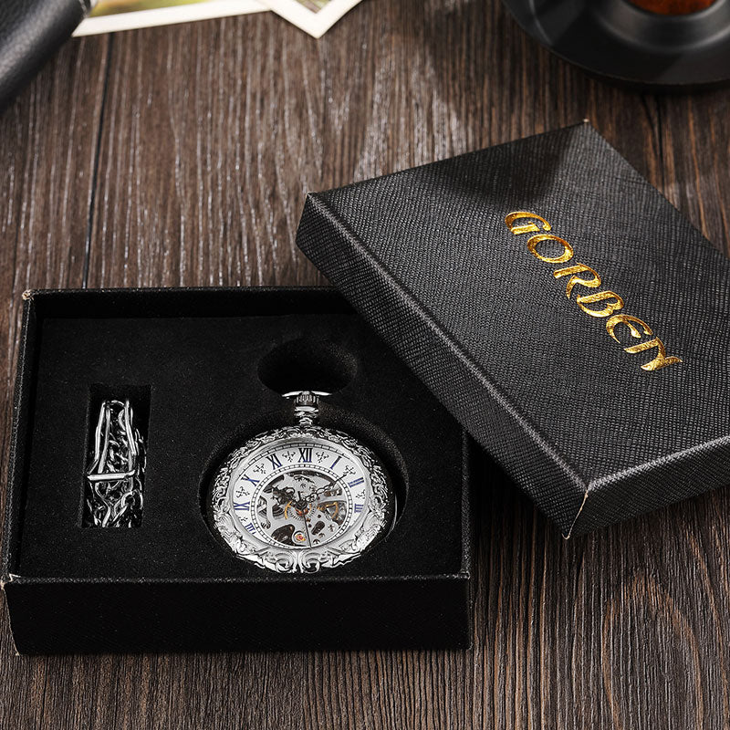 Orologio da tasca meccanico da uomo