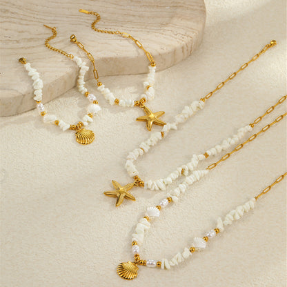 Collana conchiglie