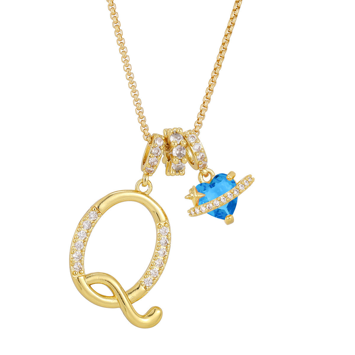 Collana lettere alfabeto da bambina