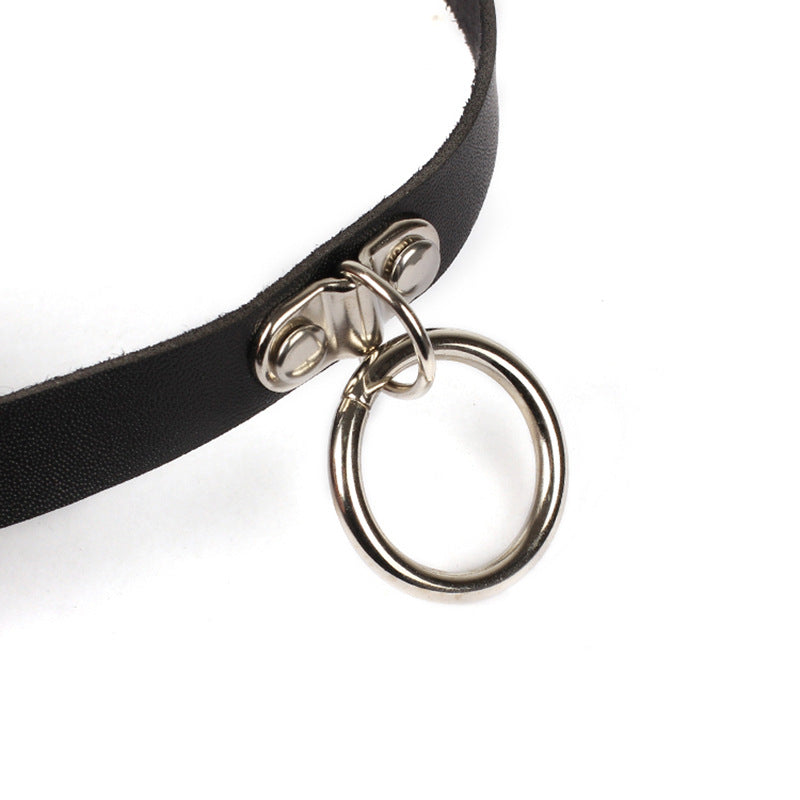 Collana Pelle Geometrica