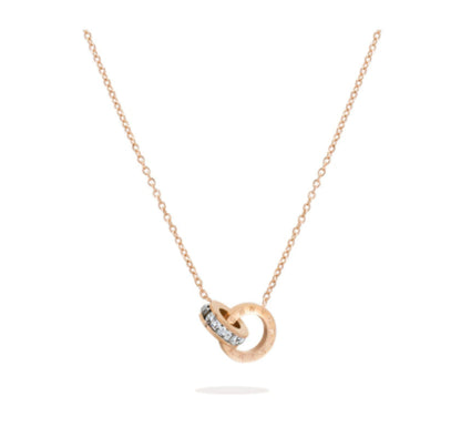 Collana Doppia Titanio