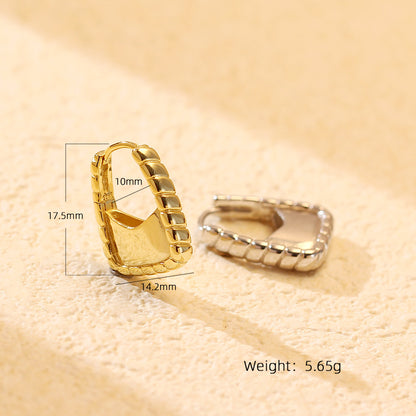 Orecchini clip argento