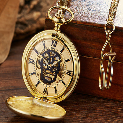 Orologio da tasca teschio