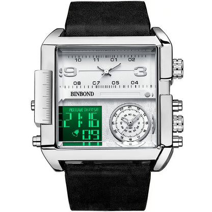 Orologio uomo sportivo multifunzione al quarzo