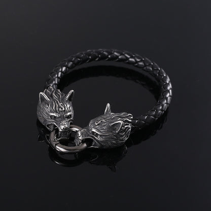 Bracciale Lupo Nordico Odino