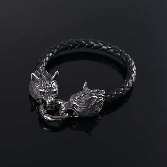 Bracciale Lupo Nordico Odino