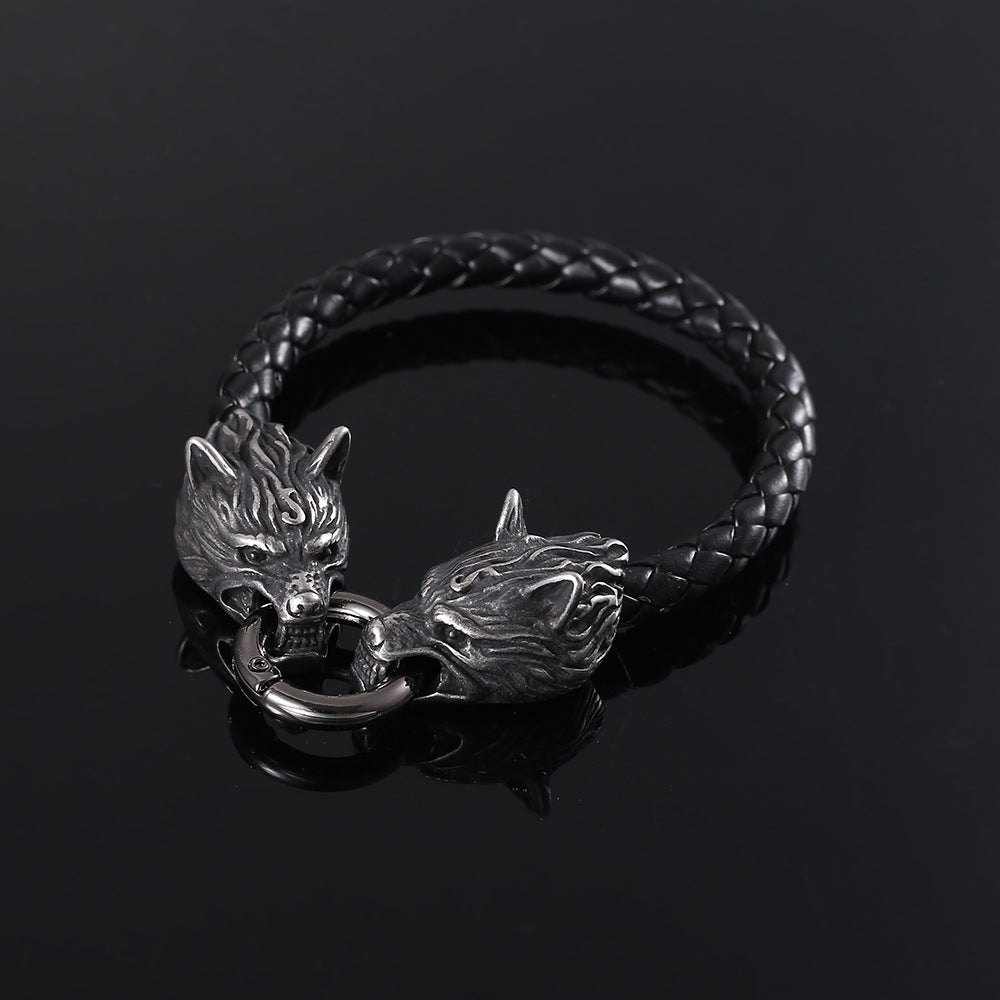 Bracciale Lupo Nordico Odino