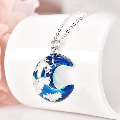 Collana resina gemma