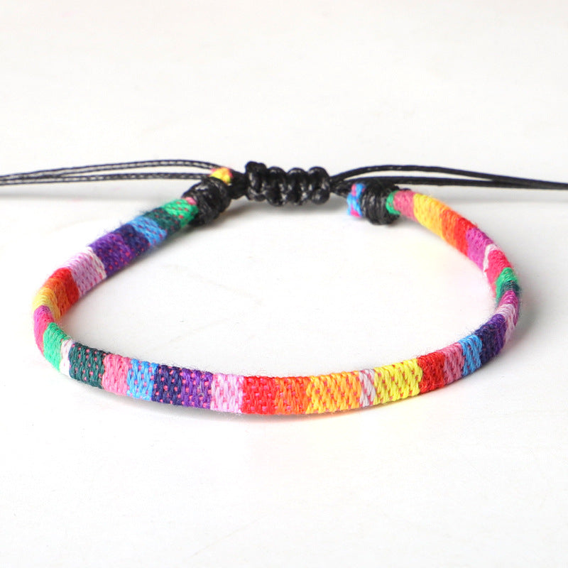 Cavigliera Boho Arcobaleno