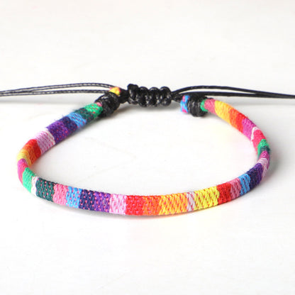 Cavigliera Boho Arcobaleno