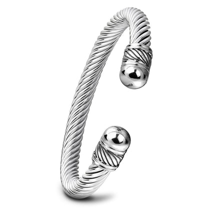 Bracciale cavo regolabile