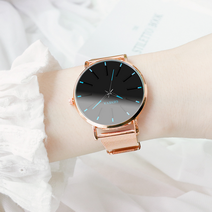 Orologio da uomo ultrasottile mesh