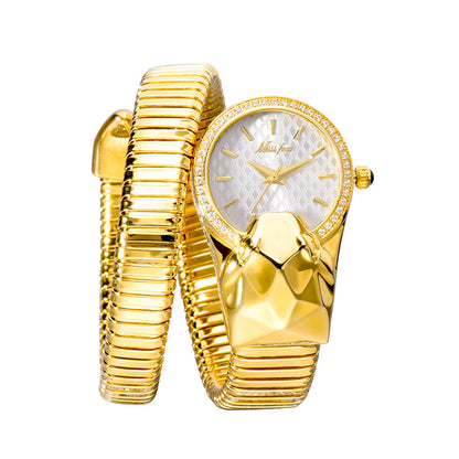 Orologio Serpente Cristalli