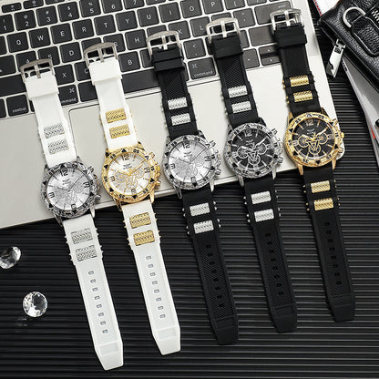 Orologio Business Luce Blu