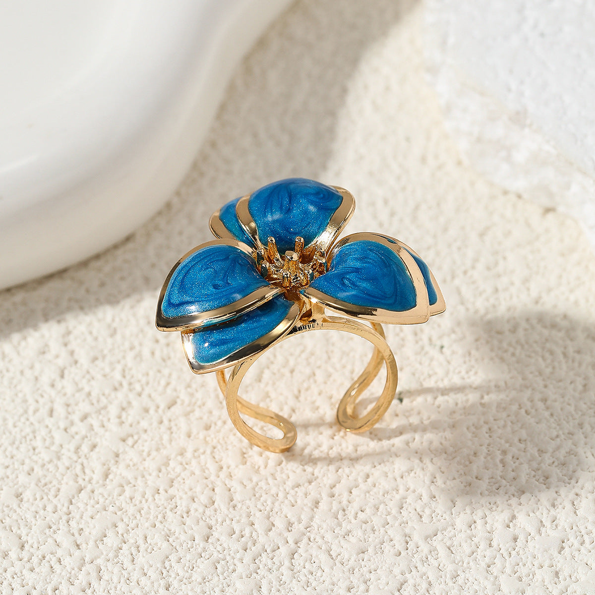 Anello Floreale Regolabile