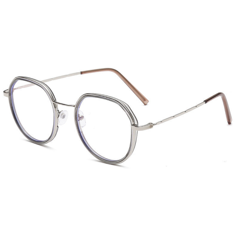 Occhiali da lettura filtro luce blu forma rotonda