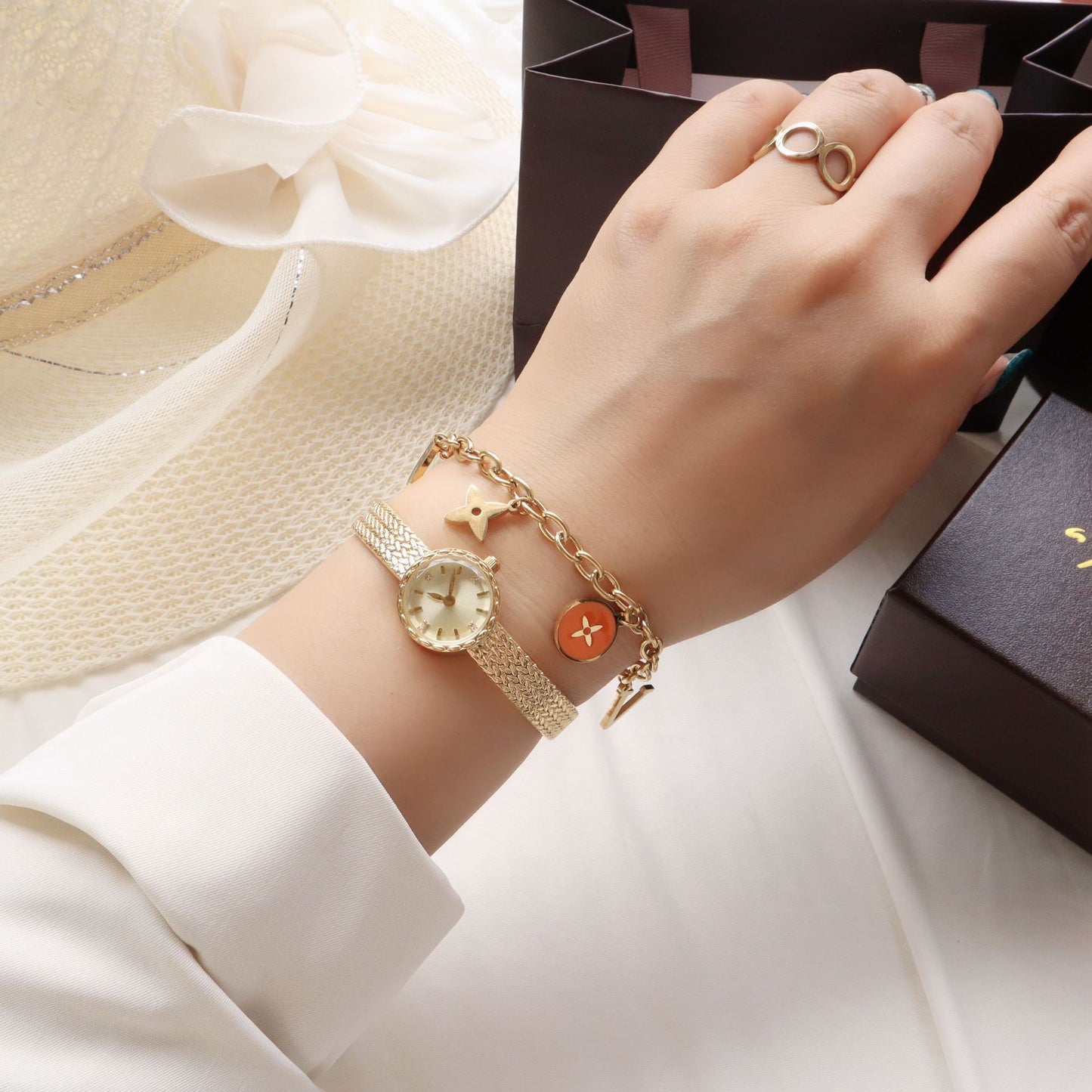 Orologio donna oro vintage