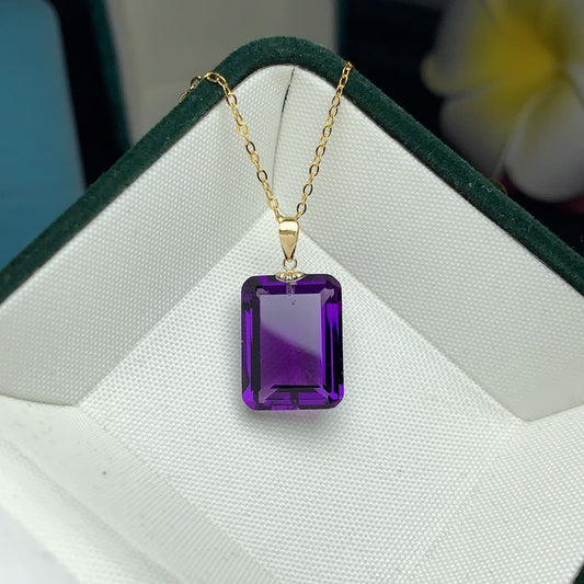 Collana Ametista Oro 18K