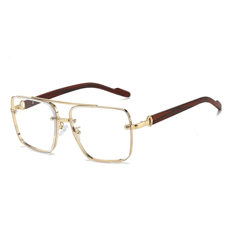 Occhiali da sole con astine in legno